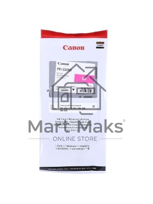 Картридж струйный Canon PFI-320 M 2892C001 пурпурный (300мл) для Canon Canon imagePROGRAF TM-200/205