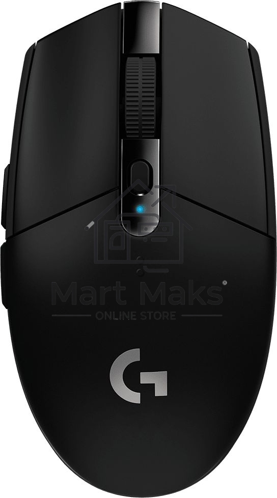 Мышь беспроводная Logitech G305 Lightspeed черный, 12000 dpi, радиоканал, USB, кнопки - 6