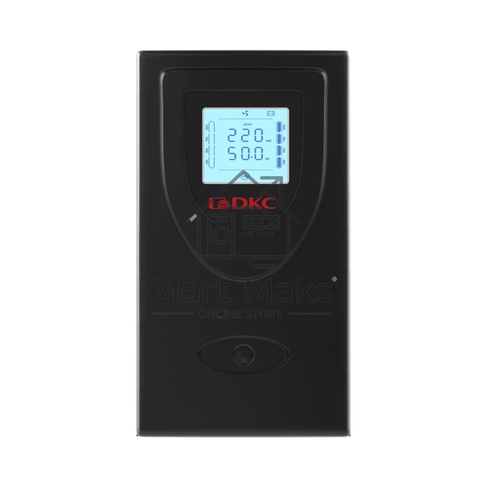 Источник бесперебойного питания ИБП Info LCD 2000В.А IEC (2) Schuko (2) USB + RJ45 DKC INFOLCD2000SI