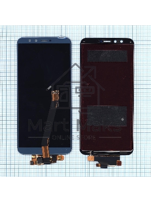 Дисплей для Huawei Honor 9 Lite светло-синий