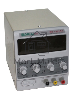 Лабораторный блок питания BAKU BK-1502DD 0-2А, 0-15 В