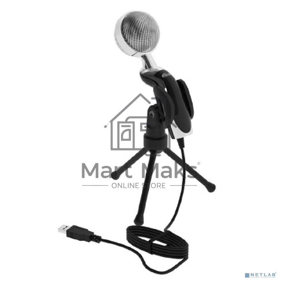 Микрофон RITMIX RDM-127 USB черный