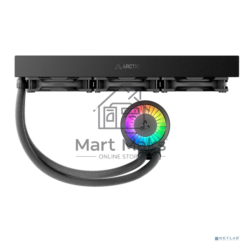 Система жидкостного охлаждения Arctic Cooling Liquid Freezer III Pro 360 ARGB ACFRE00184A черный 120мм алюминий+медь 2500rpm 31db 4-pin