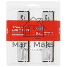 Оперативная память XPG Lancer Blade, DDR5, 32GB (2x16GB), 6400MHz, CL32, DIMM, с радиаторами, черный
