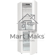 Холодильник Gorenje NRK619EEW4 белый двухкамерный 203/99л морозилка снизу, No Frost