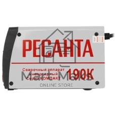 Сварочный аппарат Ресанта САИ-190К инвертор ММА DC