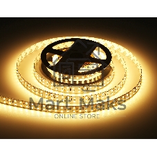 Светодиодная лента Ambrella light GS3601 2835 204Led/ 20W m/ 24V IP20 3000K/ 5000*14*1.2mm (2 конт.)