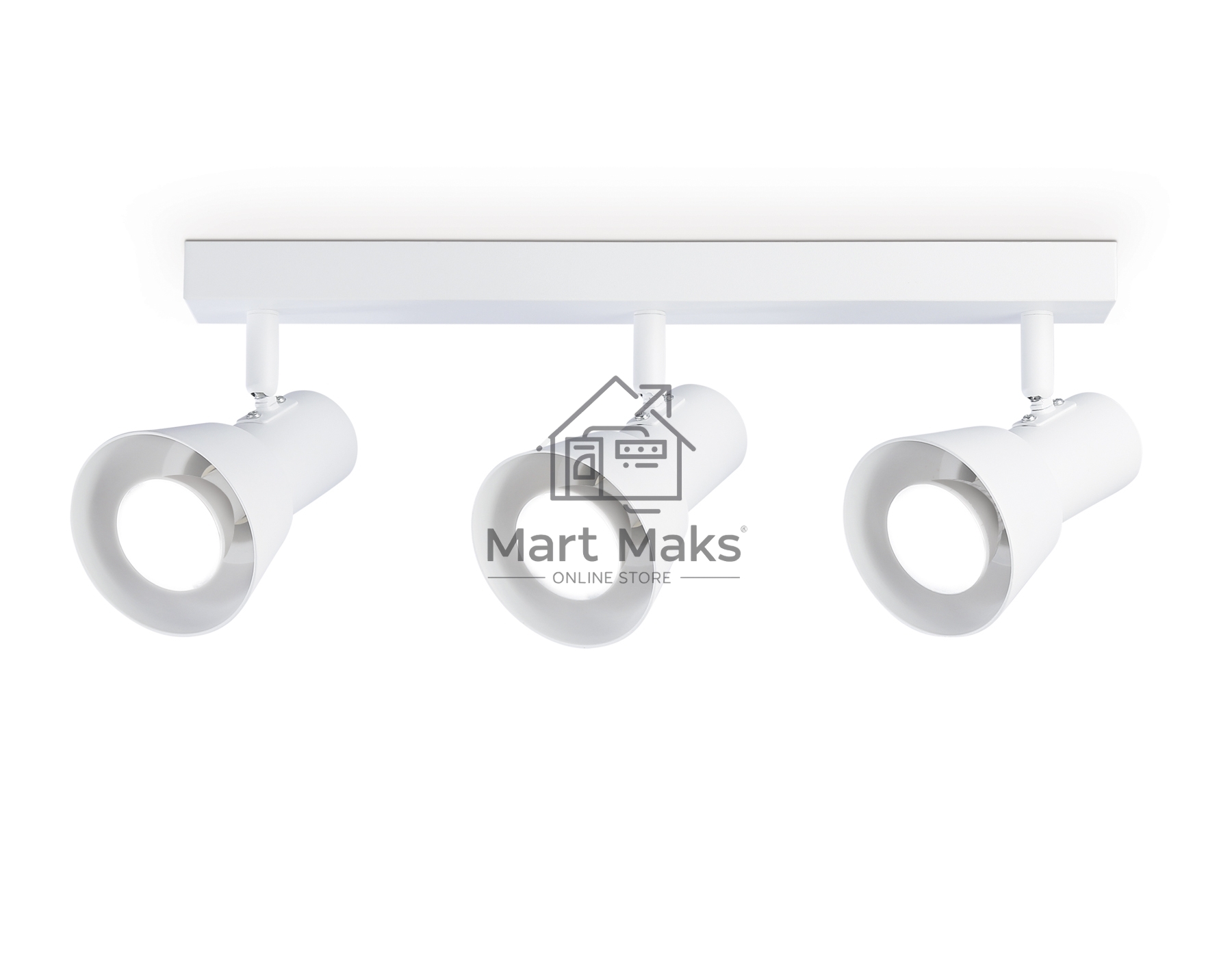 Светильник Ambrella light TA13119/3 WH белый GU10/3 max 12W 470*85*150