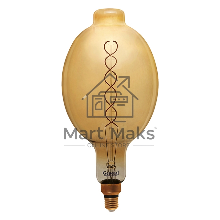 Лампа GLDEN-BT180DSS-DEM-8ВТ-230-E27-2700 1/6
