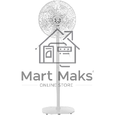 Вентилятор Centek CT-5024 белый/чёрный, напольный, 65 Вт, 4 скорости, 44.5 см