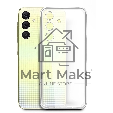 Чехол (клип-кейс) BoraSCO для Samsung Galaxy A25 прозрачный (72886)