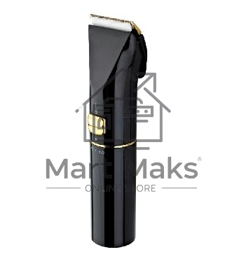 Машинка для стрижки Centek CT-2119 (черный/золотой) сеть/аккум, ножиТИТАН+КЕРАМИКА, 180 мин от батареи