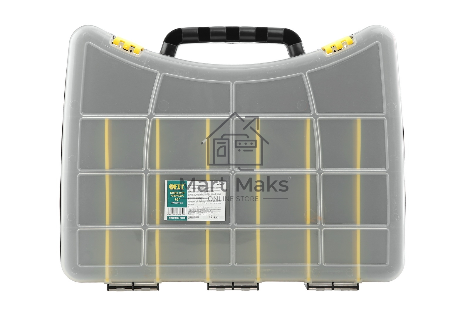 Ящик FIT 65652для крепежапластиковый 40*30*6 см