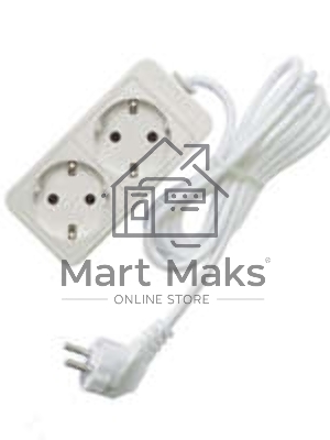 Удлинитель 2х10м с заземл. 10А IP20 2.2кВт Союз 481S-9210