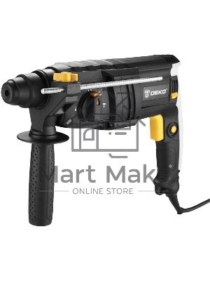 Перфоратор Deko DKH850W патрон:SDS-plus уд.:3Дж 850Вт (кейс в комплекте)