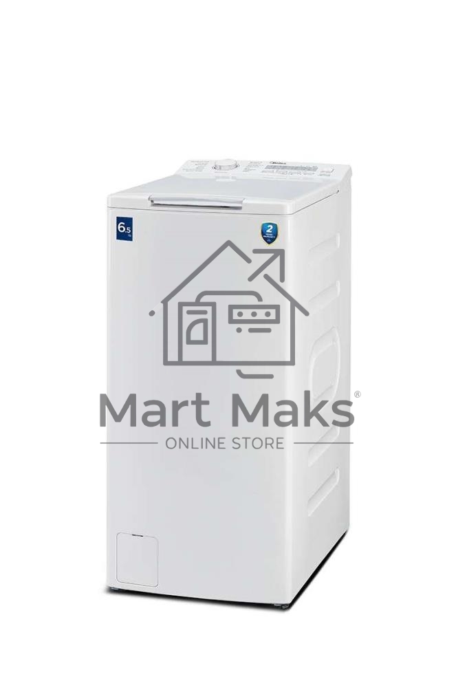 Стиральная машина Midea MFE11W65/W-C белая, загрузка вертикальная 6.5кг, 1600 об/мин., класс: A+++
