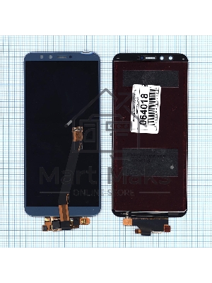 Дисплей для Huawei Honor 9 Lite светло-синий