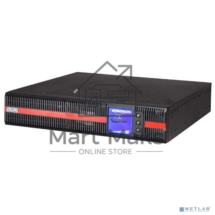 Источник бесперебойного питания Powercom Macan MRT-6000 6000Вт/6000ВА черный