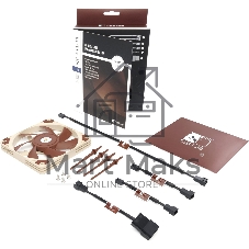 Вентилятор Noctua NF-A12x15 FLX 120x120x15 мм, 950/1400/1850 об/мин, 24 дБА (100099)