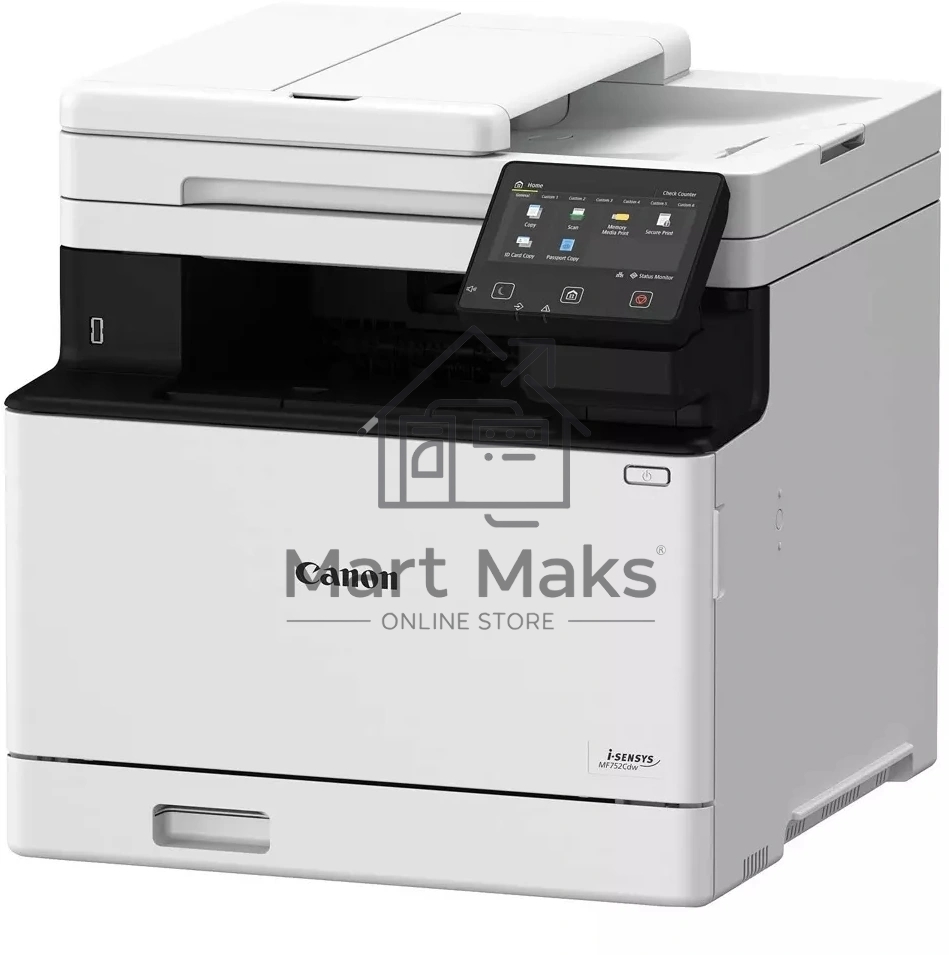 МФУ лазерное CANON i-SENSYS MF752Cdw II (цветной, A4, принтер/сканер/копир, 1200dpi, 33ppm, 1+4Gb, DАDF50, Duplex, WiFi, Lan, USB) (7185C013)
