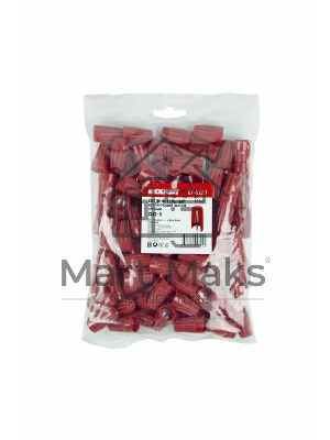 Соединительный изолирующий зажим СИЗ-5, ø 5,4 мм (4,0-13,0 мм²) красный Rexant