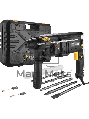 Перфоратор Deko DKH850W патрон:SDS-plus уд.:3Дж 850Вт (кейс в комплекте)