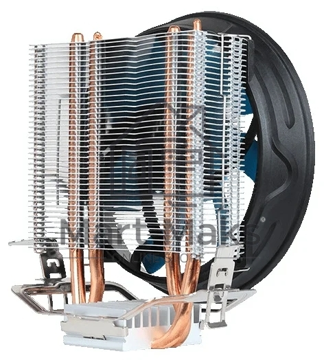 Кулер для процессора AeroCool / Formula Verkho 2 Plus серебристый, 120 мм, алюминий/медь, 2000 об/мин, 26.7 дБ, 4 pin, 115 Вт, 140 мм