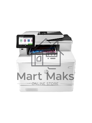МФУ лазерное HP Color LaserJet Pro M479fnw (W1A78A), A4, цветной, печ. до 27 стр/мин., скан. до 29 стр/мин. (ч/б) 20 стр/мин. (цвет), 600 x 600 dpi (печать) 1200x1200dpi (скан.), USB, RJ-45, Wi-Fi, Air Print, Mopria