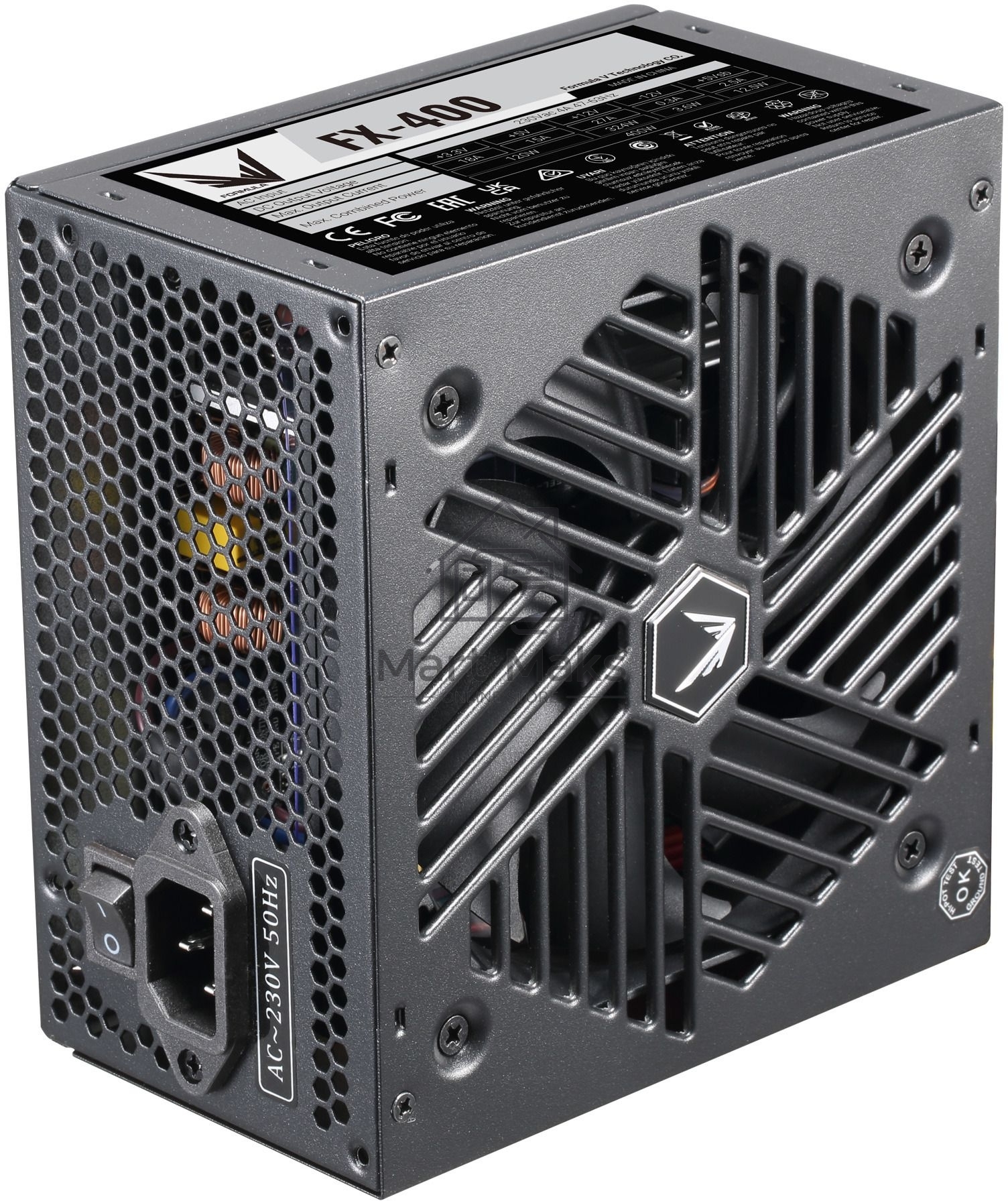 Блок питания Aerocool / Formula FX-400 RTL, 400Вт, 120мм, черный