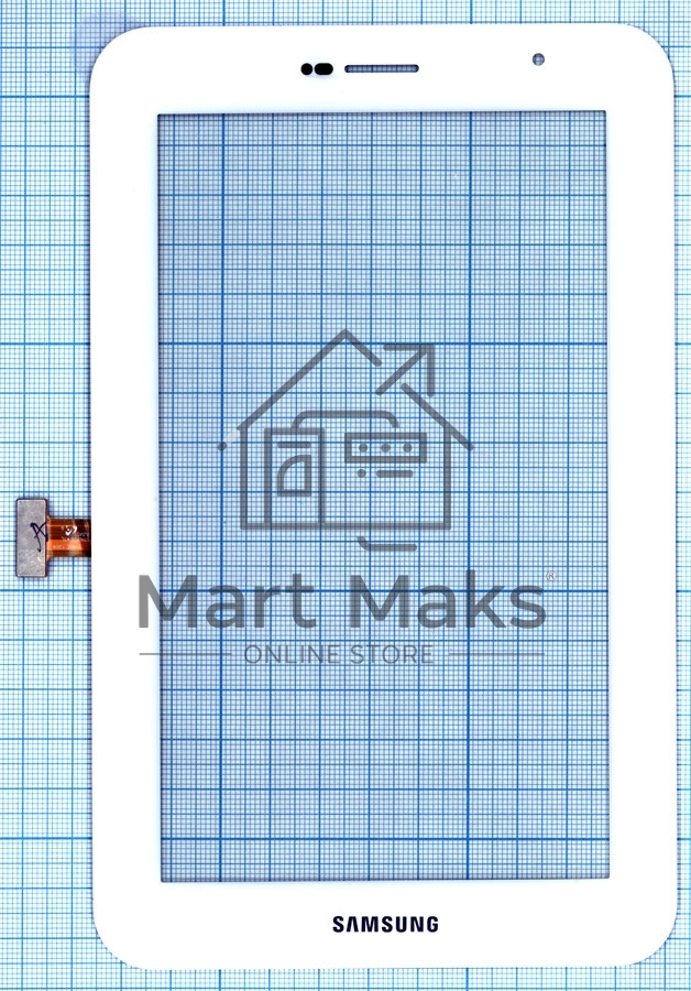 Сенсорное стекло (тачскрин) для Samsung Galaxy Tab 7.0 Plus P6200, белое