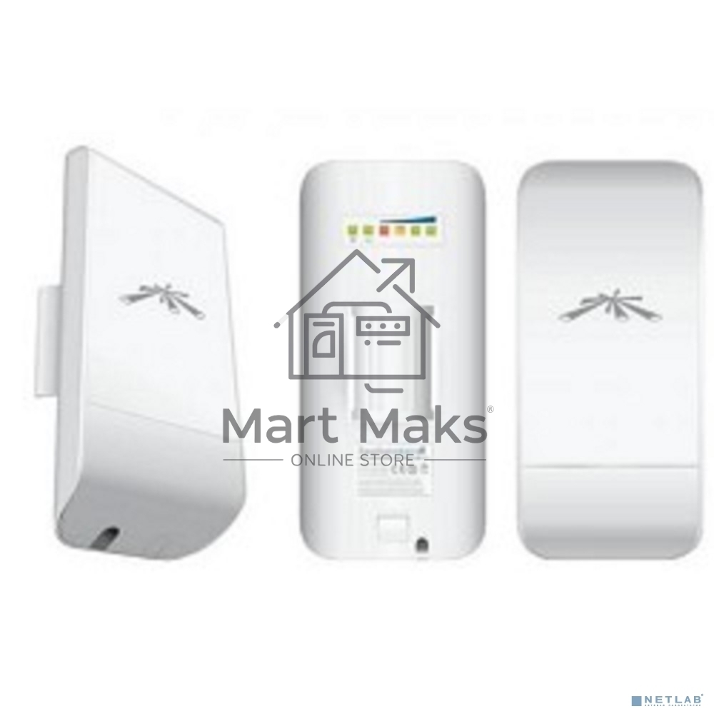 Сетевое оборудование UBIQUITI LocoM5(EU) 802.11a/n, интегрированная антенна 13 дБ (45 * 45 градусов)