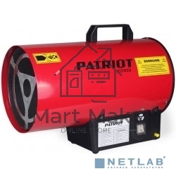 Тепловая пушка газовая Patriot GS 12 красный