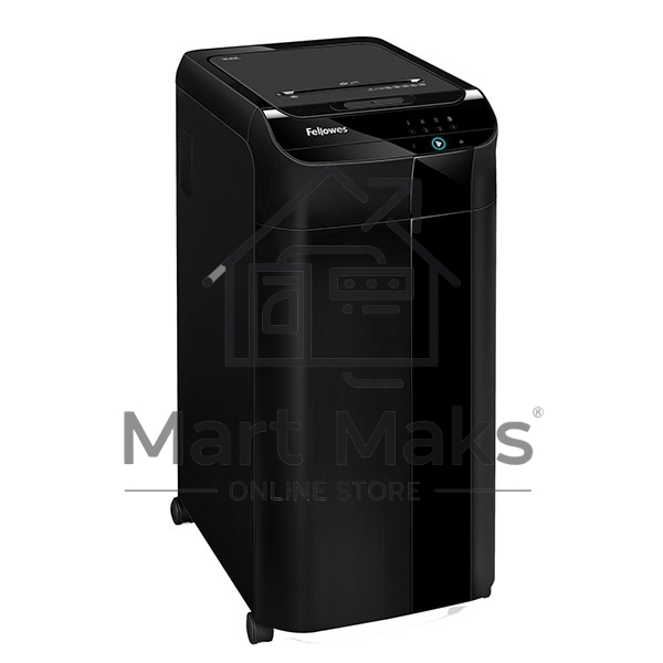 Шредер Fellowes AutoMax 350C (секр.P-4)/фрагменты/350лист./68лтр./скрепки/скобы/пл.карты/CD
