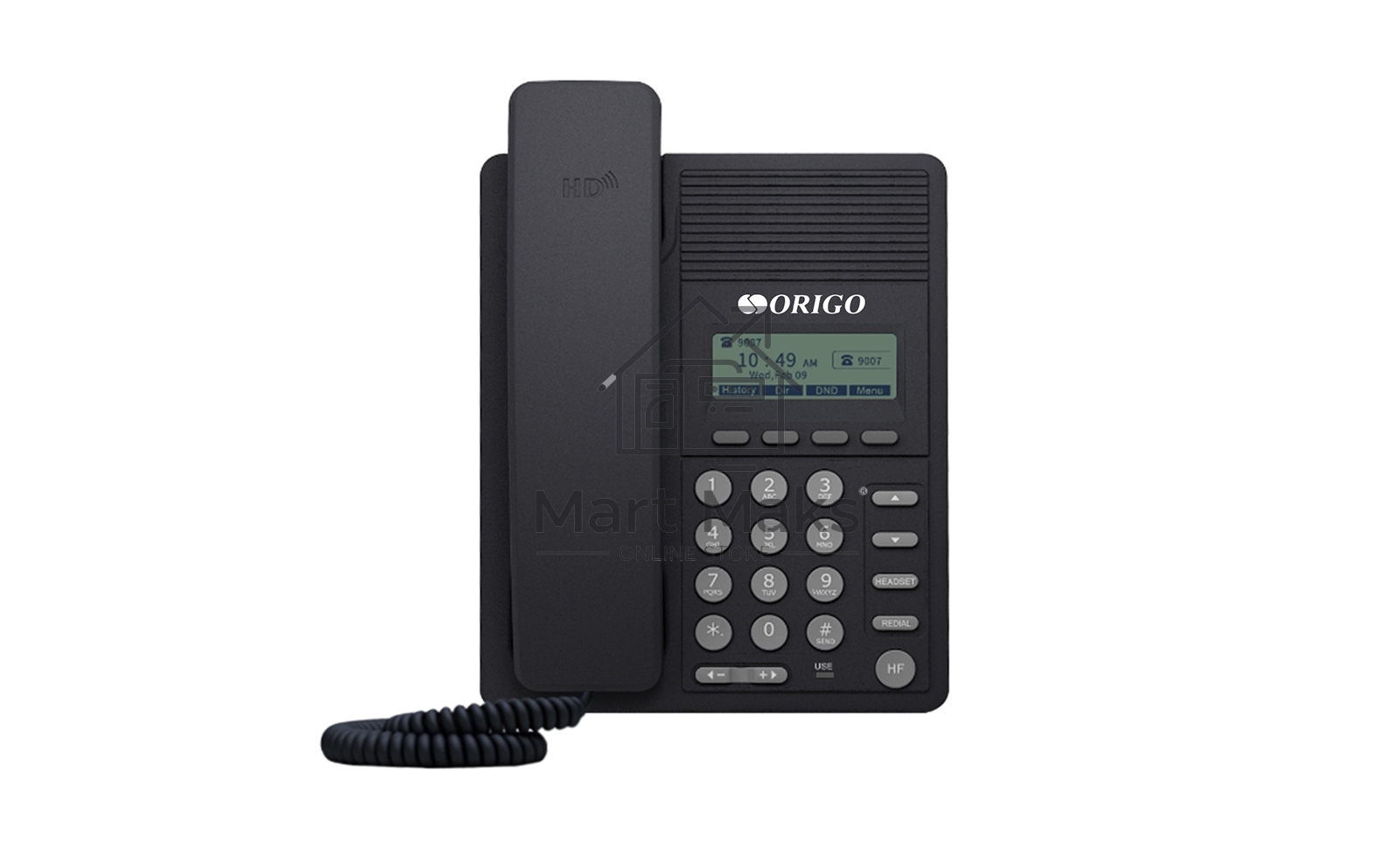 Телефон ORIGO IP-телефон с монохромным дисплеем 2.3