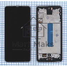 Дисплей (модуль) для Samsung Galaxy A73 SM-A736B в сборе с тачскрином и рамкой TFT белый