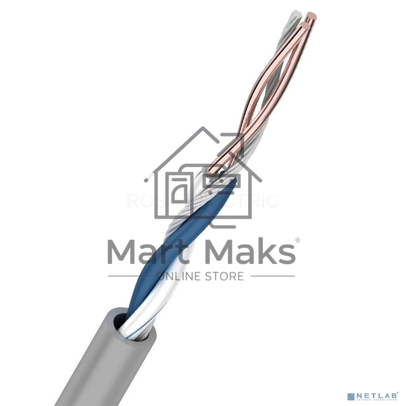 Кабель Rexant (01-0002) Кабель UTP CAT5e 1 пара (305м) 0.51 мм