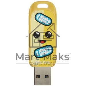 Флешка USB SanDisk Fortnite, Peely Edition 64Gb SDCZIF-064G-G46, USB3.2, желтая