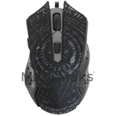 Мышь проводная Qumo Valhalla M35 черный, 3200 dpi, USB, кнопки - 6