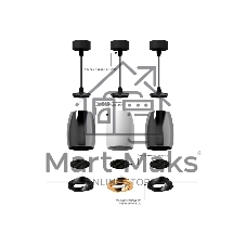 Корпус светильника C1122 SWH белый песок D70*60*H100mm MR16 GU5.3