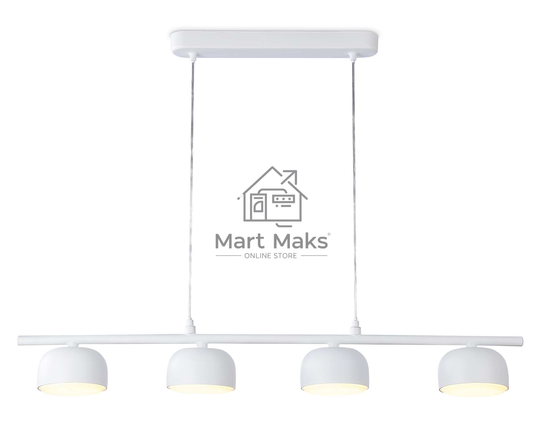 Светильник Ambrella light TN71037/4 WH белый GX53/4 max 12W 600*80*1100