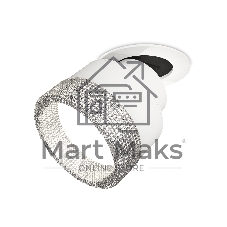 Светильник Ambrella Light XM8101540 SWH/CL белый песок/прозрачный GX53 (A2241, A2105, C8101, N8480)