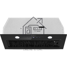 Вытяжка встраиваемая Weissgauff Dubhe 600 Black Touch черный