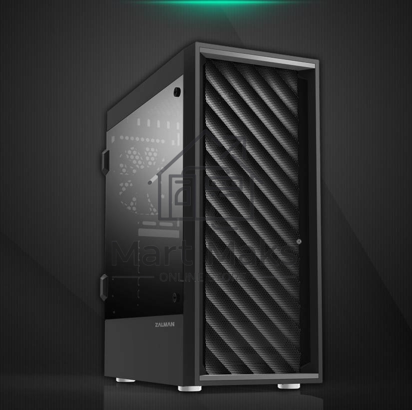 Компьютерный корпус ZALMAN T7, ATX, BLACK, WINDOW, 2xCOMBO (3.5