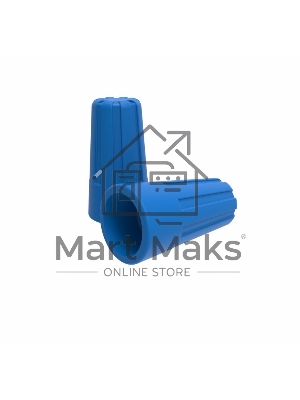 Соединительный изолирующий зажим СИЗ-2, ø 3,0 мм (1,0-4,5 мм²) синий Rexant