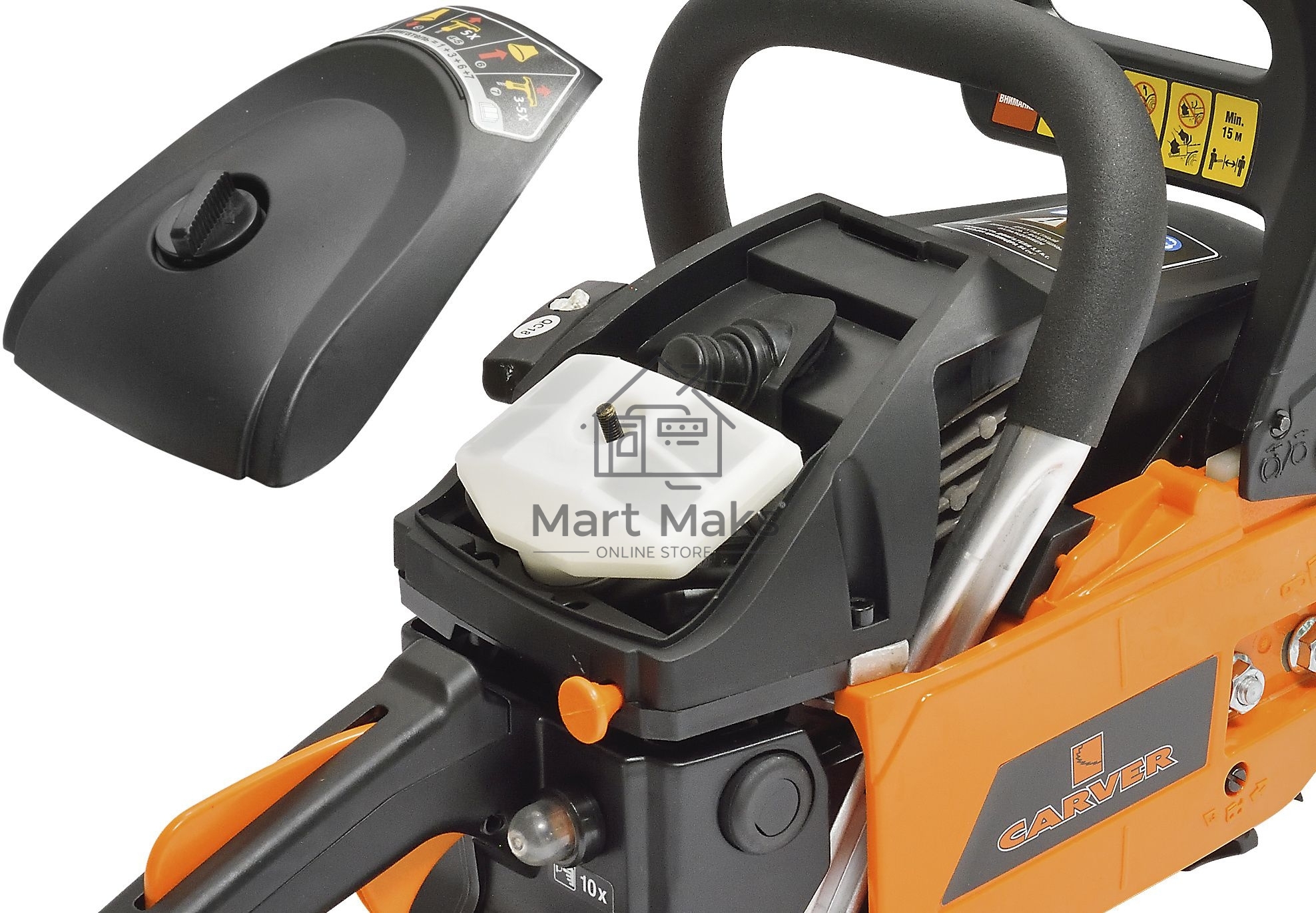 Бензопила Carver RSG 262Х 2700Вт 3.6л.с. дл.шины:20