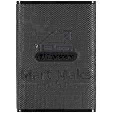 Внешний SSD Transcend ESD270C, 250Gb, External SSD, USB 3.1 Gen 2(USB Type-C),  R/W 520/460Mb/s, черный