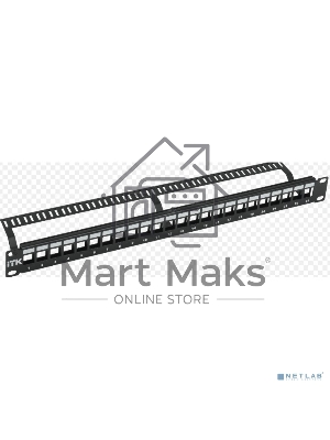 Модульная патч-панель ITK PP24-1UMU 1U UTP 24 порта