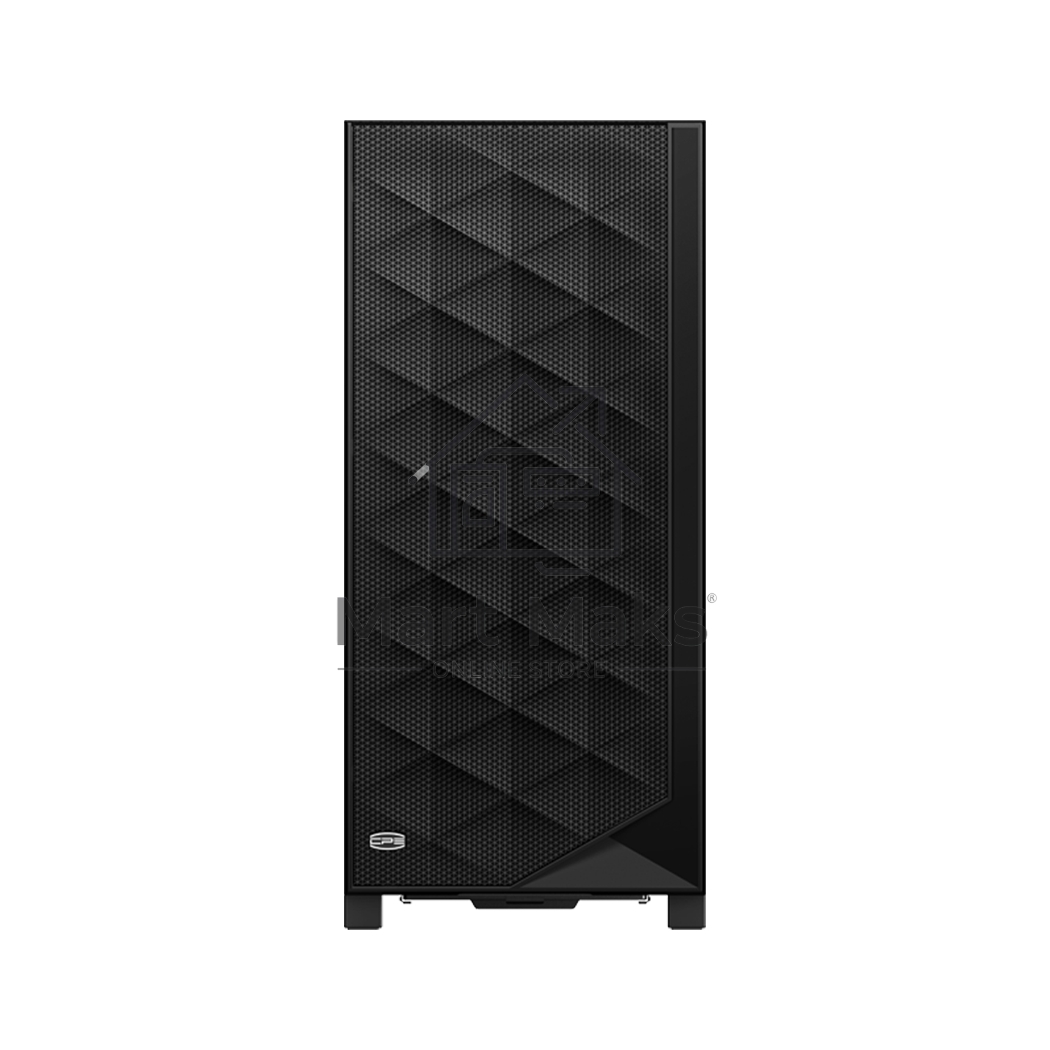 Компьютерный корпус PCCooler C3D510 BK ARGb, Tempered Glass Full Tower, Black, TG, 0.7 SPCC, 3x120мм ARGb E-ATX, ATX, mATX, mITX 170/390/410мм 2x2.5