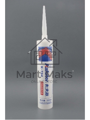 Клей-герметик силиконовый Kafuter K-704 белый 300 мл