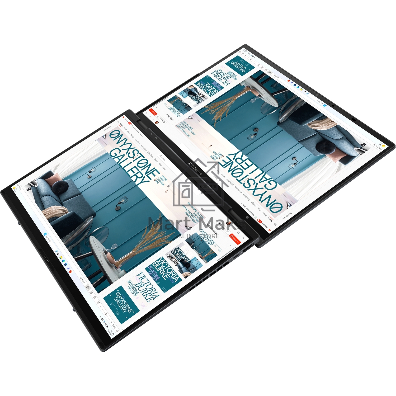 Ноутбук ASUS UX8406CA-QL221W Duo Touch 14+14